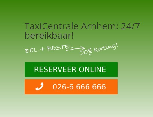 Taxi Arnhem Noord goedkoop - Bel direct