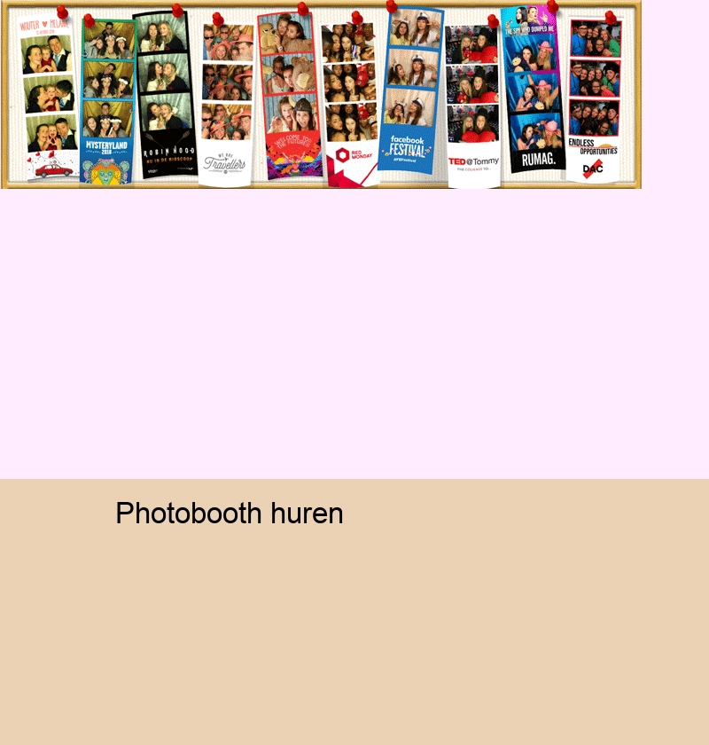 Photobooth huren - Styling & Decoraties